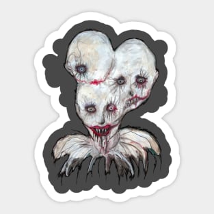 Demon Clown Sticker